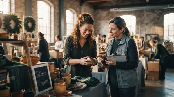 Editorial illustration for A Step-by-Step Guide to Organizing a Successful Craft Fair