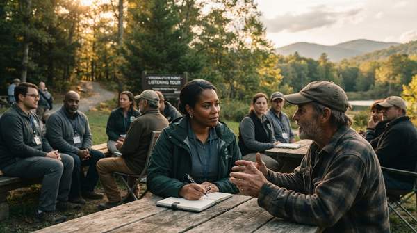 Editorial illustration for Virginia Appoints First Outdoor Recreation Director, Launches Statewide Strategy with Listening Tour and Advisory Group